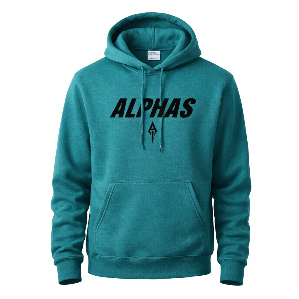 Alphas Teal Hoodie