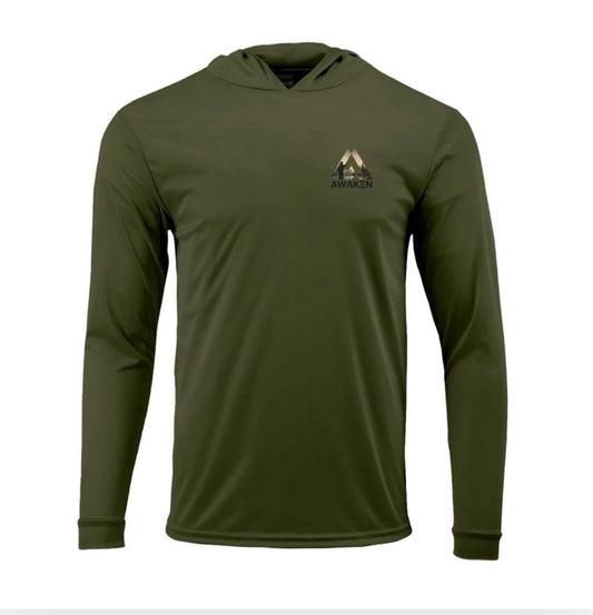 Waypoint Hooded long sleeve performance shirt